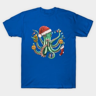 "OctoClaus" - OctoKick collection T-Shirt